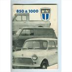 Austin Mini 850 1000 Instructieboekje 1975 #1 Nederlands, Enlèvement ou Envoi