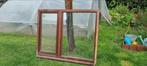 Vast raam in combinatie met draaikip(Engels), Doe-het-zelf en Bouw, Glas en Ramen, 120 tot 160 cm, Gebruikt, Ophalen of Verzenden
