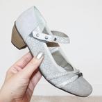 Schitterende Leren Rieker Pumps s2 (Maat 39) € 35,-, Kleding | Dames, Pumps, Verzenden, Zo goed als nieuw, Grijs