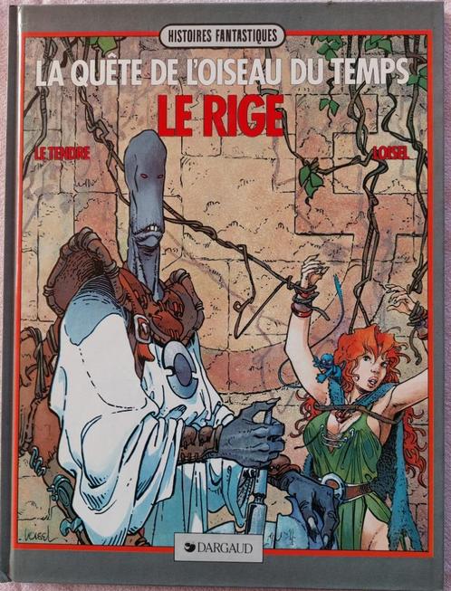 Le Tendre Loisel L'oiseau du temps Le Rige HC 1985, Boeken, Stripverhalen, Gelezen, Eén stripboek, Ophalen of Verzenden
