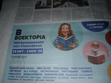2 € kortingsbon voor Boektopia beschikbaar voor biedingen