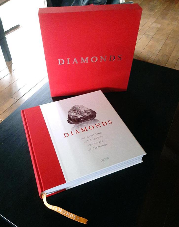 Diamonds - koffietafelboek, Boeken, Overige Boeken, Zo goed als nieuw, Verzenden