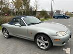 Mazda Mx-5 1.6 NBFL Silver Blues editie 2003, Auto's, Achterwielaandrijving, 4 cilinders, Cabriolet, 185 g/km