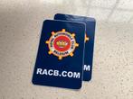 Autocollant du Royal Automobile Club Belgium (RACB), Enlèvement ou Envoi, Neuf, Sport