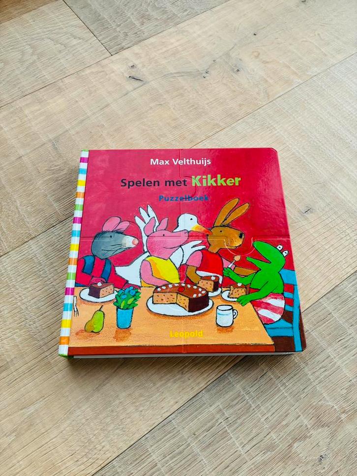 Puzzelboek - Spelen met kikker, Boeken, Kinderboeken | Baby's en Peuters, Gelezen, Ophalen of Verzenden