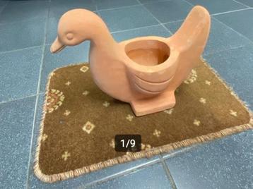 Canard Pot Terracotta Italie Jardinière Magnifique !! beschikbaar voor biedingen