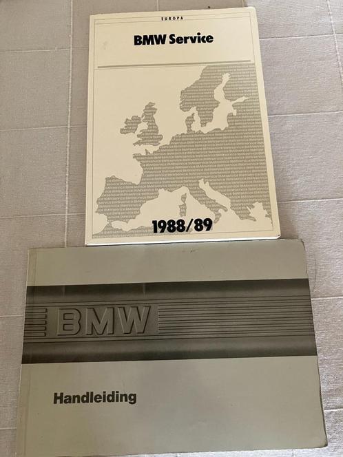 Instructieboekje BMW E30 VFL +serviceboek, Autos : Divers, Modes d'emploi & Notices d'utilisation, Enlèvement ou Envoi