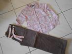 m 128 blouse en broek Lili Gaufrette, Comme neuf, Enlèvement ou Envoi, Pantalon
