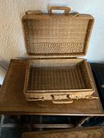 Rietenmand 40/20, Hobby en Vrije tijd, Picknickmanden, Ophalen, Zo goed als nieuw