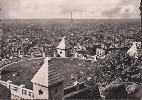 1948 - FRANKRIJK - Paris - Vue panoramique, Verzamelen, Postkaarten | Buitenland, Gelopen, Frankrijk, 1940 tot 1960, Verzenden