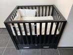 park baby - zwart in goede staat, Kinderen en Baby's, Babyparken, Ophalen, Gebruikt, Rechthoekig, In hoogte verstelbaar