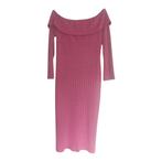 Offshoulder jurk roze XXL, Kleding | Dames, Grote Maten, Verzenden, Zo goed als nieuw, Roze, Jurk