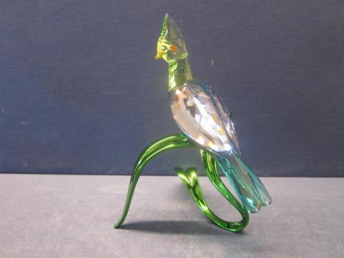 Swarovski Idyllia Groene toerako, Verzamelen, Swarovski, Nieuw, Figuurtje, Ophalen of Verzenden