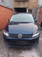 Vw sharan 2.0 tdi bluemotion automaat DSG 140pk, Auto's, Volkswagen, Euro 5, Zwart, Blauw, 7 zetels