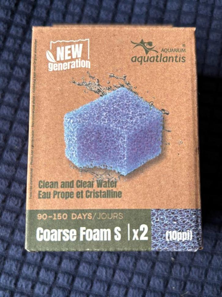 Aquatlantis B-Box Coarse Foam S NIEUW, Dieren en Toebehoren, Vissen | Aquaria en Toebehoren, Nieuw, Filter of Co2, Ophalen of Verzenden