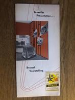 expo 1958 reclamefolder deby met deelnemerszegel, Verzamelen, Overige Verzamelen, Ophalen of Verzenden, Expo 1958, Zo goed als nieuw