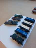 Marklin Ho set van 8 auto's, Hobby en Vrije tijd, Wisselstroom, Gebruikt, Wagon, Ophalen of Verzenden