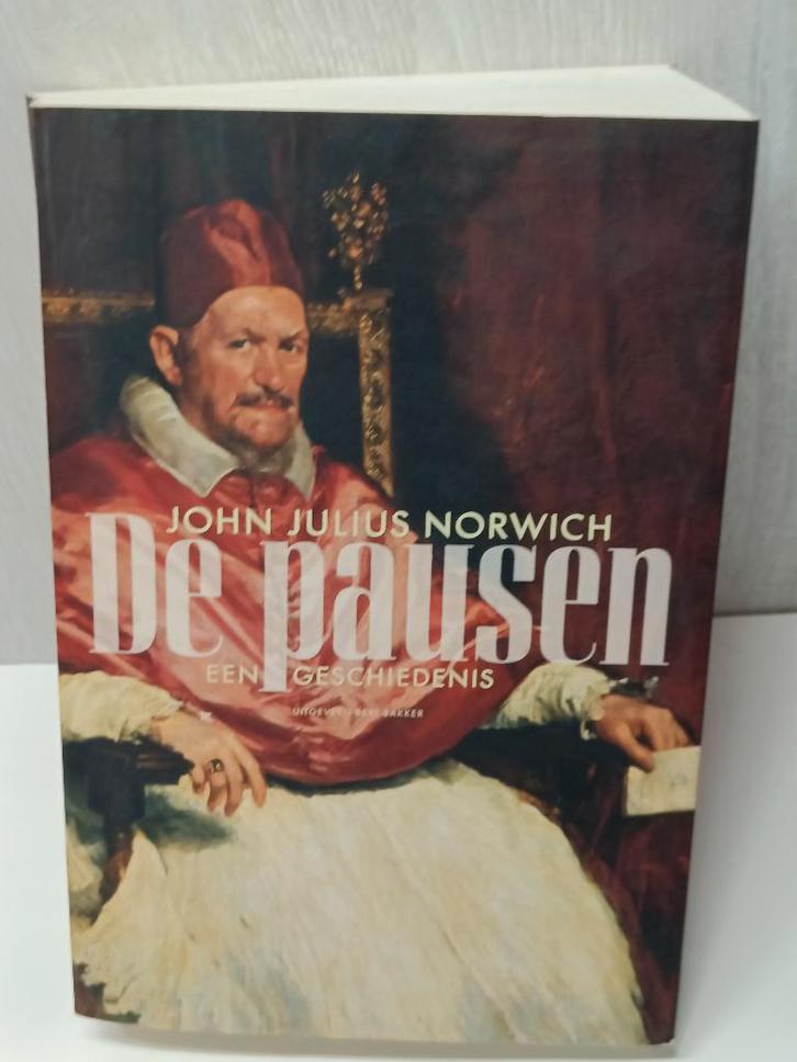 De pausen een geschiedenis john julius norwich, Livres, Histoire mondiale, Utilisé, Enlèvement ou Envoi