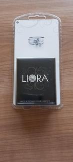 set van 3 Liora ringen met Swarovski steentjes.Nieuw.Ongeope, Handtassen en Accessoires, Met kristal, 18 tot 19, IJzer of Staal