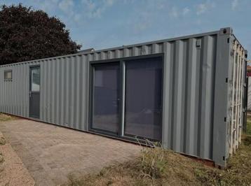 30m² wooncontainer/woonunit/tijdelijke woonst, Enlèvement, Utilisé