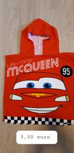 badponcho Cars, One size, Ophalen of Verzenden, Zo goed als nieuw, Badponcho
