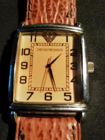 Armani horloge voor heren beschikbaar voor biedingen