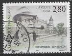 Frankrijk 1994 - Yvert 2911 - Georges Simenon (ST), Postzegels en Munten, Verzenden, Gestempeld