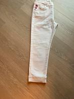 Witte spijkerbroek- 7/8 lengte - maat 40, Ophalen of Verzenden, Zo goed als nieuw
