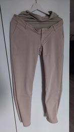 Zwangerschapsbroek met buikband - beige - Séraphine maat 40, Taille 38/40 (M), Beige, Pantalon ou Jeans, Porté
