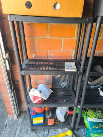 2 schabben in kunststof elk 4 verdiepen, Ophalen, Gebruikt