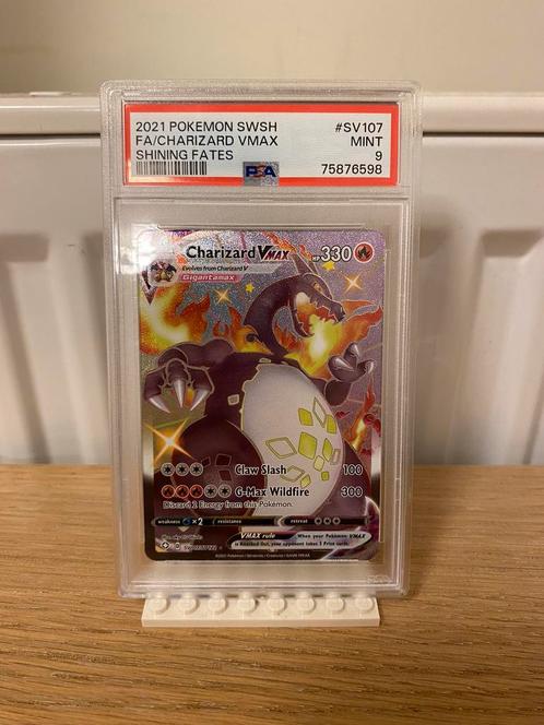 Carte Pokémon Shiny Charizard Vmax PSA 9, Hobby & Loisirs créatifs, Jeux de cartes à collectionner | Pokémon, Neuf, Cartes en vrac