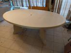 Tuintafel ovaal 2m lengte x 1m30 breedte van Evolutif, Ophalen, Gebruikt, Ovaal, Kunststof