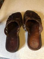 sandales en cuir point 40 tres bon etat, Comme neuf, Brun, Enlèvement, Sandales