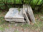 Betontegels 50x50x4 >25m2, Tuin en Terras, Tegels en Klinkers, Ophalen, Gebruikt, 10 m² of meer, Beton