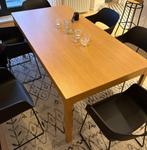 Wooden Dining Table with Extension, Ophalen, Gebruikt, 200 cm of meer, 50 tot 100 cm