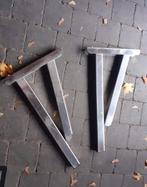 Lot de 2 équerres en inox, Inox