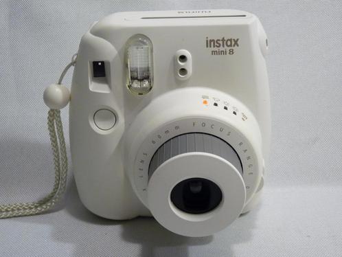 Fujifilm Instax mini8 , Instax lens 60mm, Polaroid camera, Audio, Tv en Foto, Fotocamera's Analoog, Zo goed als nieuw, Polaroid