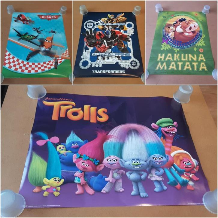 kleine posters 40x50 cm lot van 45 stuks, Verzamelen, Posters, Nieuw, Ophalen of Verzenden