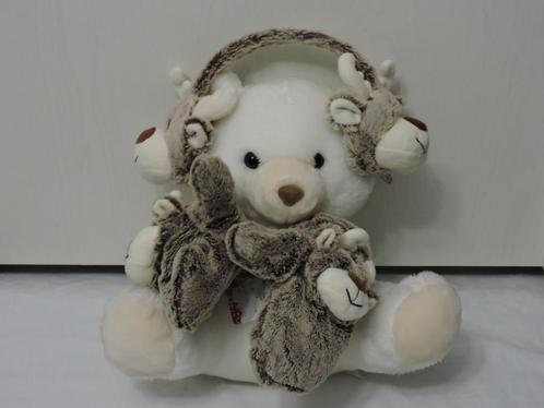 MIGNON ! Paire de moufles et cache-oreilles tout doux NEUFS, Kinderen en Baby's, Kinderkleding | Mutsen, Sjaals en Handschoenen