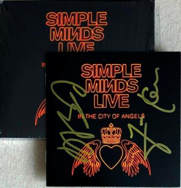 SIMPLE MINDS IN THE CITY OF ANGELS 2CD - SIGNE PAR LE GROUPE beschikbaar voor biedingen