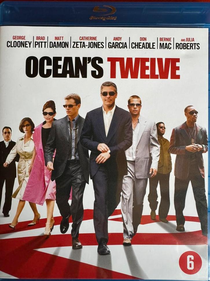 OCEAN’S TWELVE BLUE RAY, Cd's en Dvd's, Blu-ray, Zo goed als nieuw, Ophalen of Verzenden