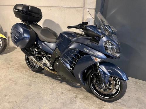 Kawasaki 1400GTR toptouring met topcase en sportuitlaat, Motoren, Motoren | Kawasaki, Bedrijf, Toermotor, meer dan 35 kW