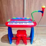 Piano met zitje en micro, Kinderen en Baby's, Ophalen, Zo goed als nieuw