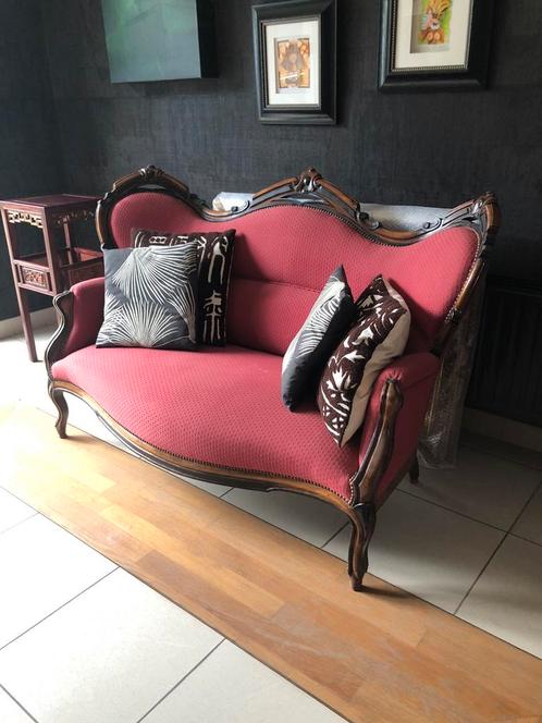 Antieke 19e eeuwse franse sofa, Antiek en Kunst, Antiek | Meubels | Stoelen en Sofa's, Ophalen
