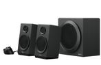 Logitech Z333 2.1 Speakersysteem – 80W piekvermogen, Ophalen of Verzenden, Gebruikt, Audiokanaal 2.1, Logitech