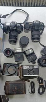 Verzameling camera's analoog met toebehoren, Audio, Tv en Foto, Fotocamera's Analoog, Gebruikt, Ophalen of Verzenden, Nikon