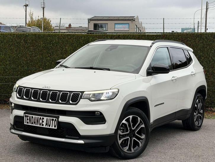 Jeep Compass 1.5 Hybrid 130 Cv Limited - Automatique !, Auto's, Jeep, Bedrijf, Te koop, Compass, ABS, Achteruitrijcamera, Airbags