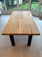Eettafel 180x100cm eiken, Huis en Inrichting, Tafels | Eettafels, Ophalen, 100 tot 150 cm, Eikenhout, Zo goed als nieuw