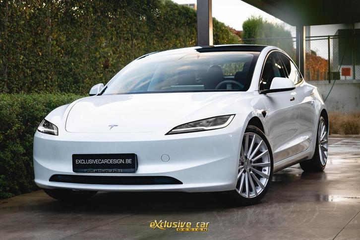 Tesla Model 3 Highland RWD, Auto's, Tesla, Bedrijf, Model 3, 360° camera, ABS, Adaptieve lichten, Adaptive Cruise Control, Airbags