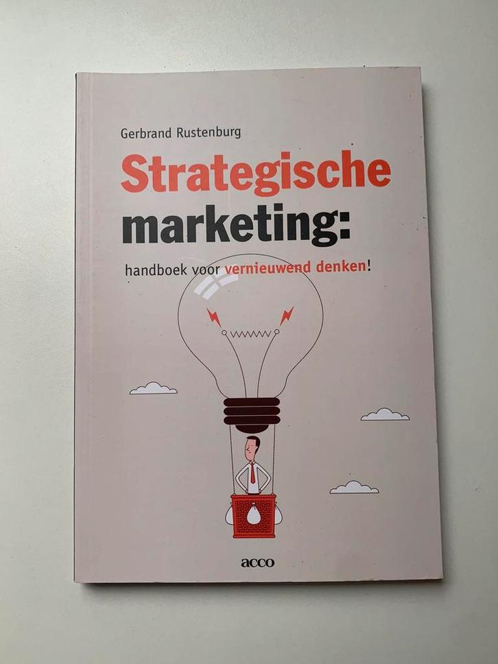 Gerbrand Rustenburg - Strategische marketing, Boeken, Economie, Management en Marketing, Ophalen of Verzenden